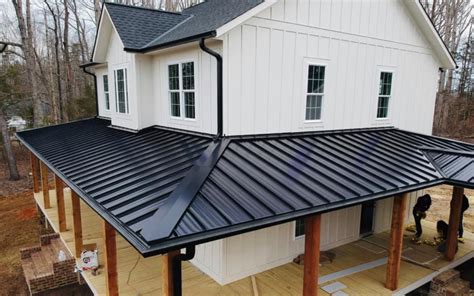 what would a metal roof look like on my house|metal roofing examples.